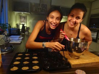 Muffin class with carols's sister