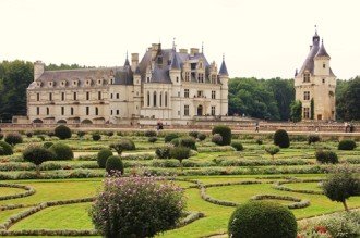 Château de Chenonceau from its gardens